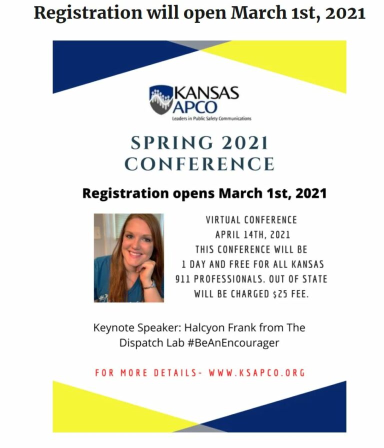 KS Chapter of APCO Spring Conference – Virtual